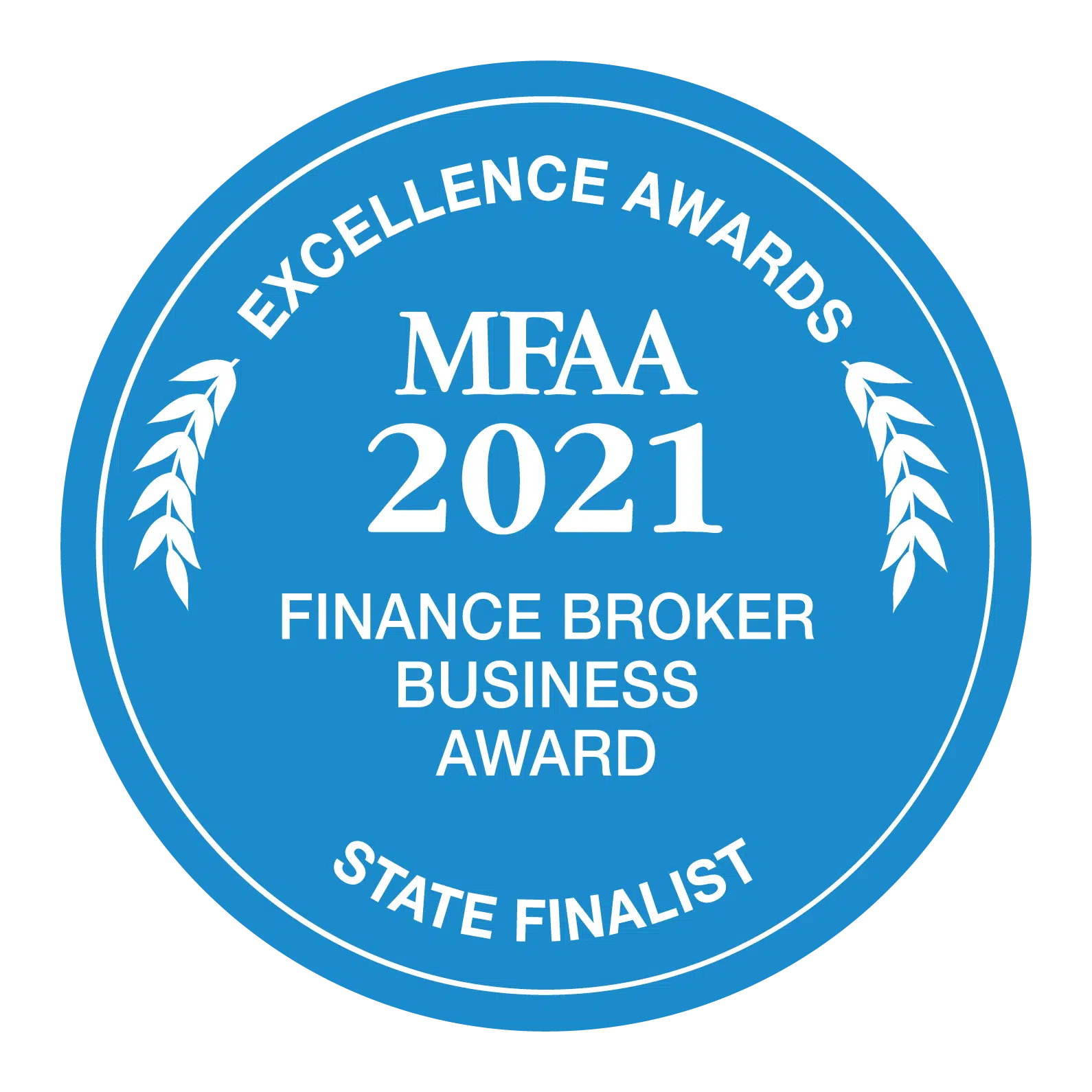MFAA 2021 Finance Broker Business Award State Finalist