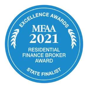 MFAA 2021 Residential Finance Broker Award State Finalist