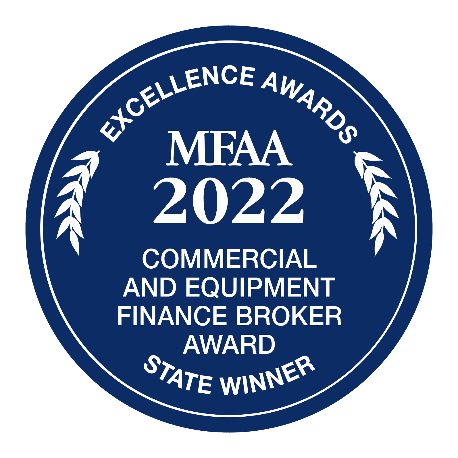 MFAA 2022 Commercial and Equipment Finance Broker Award