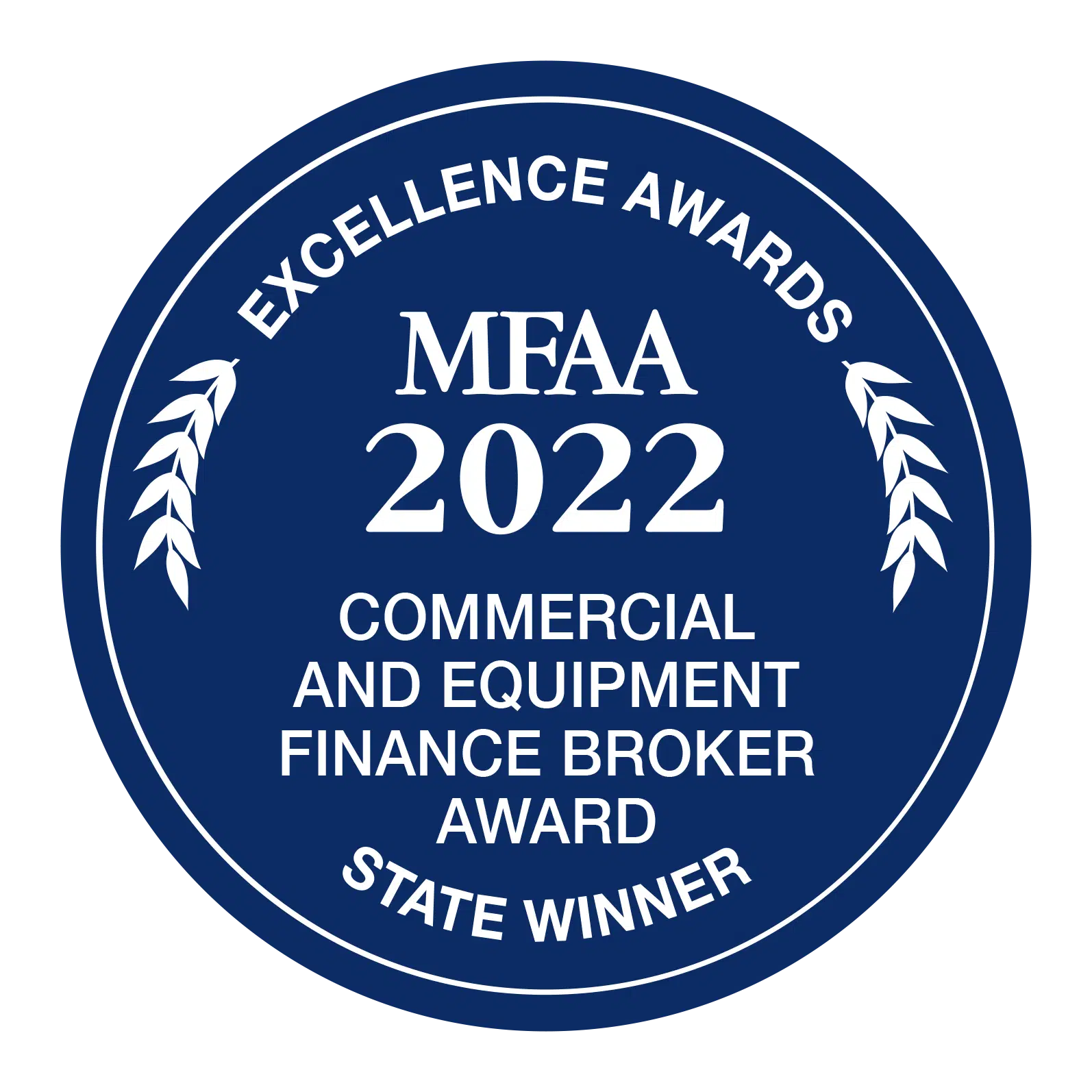 MFAA 2022 Commercial and Equipment Finance Broker Award