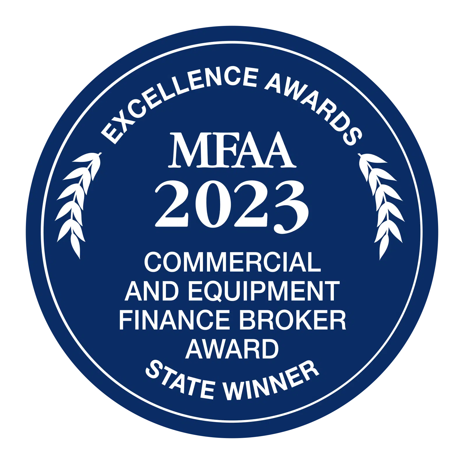 MFAA 2023 Commercial and Equipment Finance Broker Award