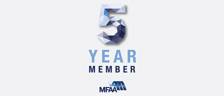 MFAA 5 Year Member