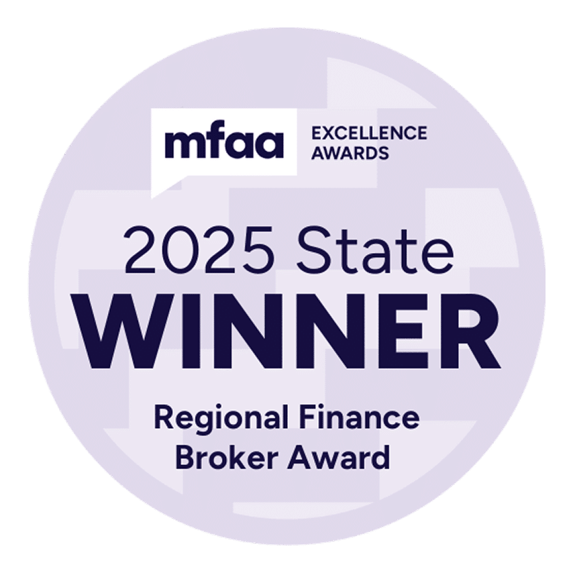MFAA Excellence Award - 2025 State Winner regional finance Broker Award